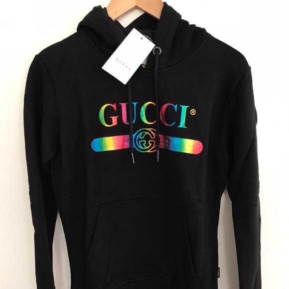 gucci hoodie rainbow